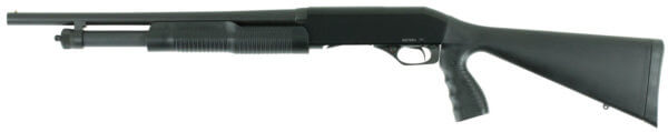 Stevens 22438 320 Security 20 Gauge 18.50″ 5+1 3″ Matte Blued Fixed w/Pistol Grip Stock Black Right Hand
