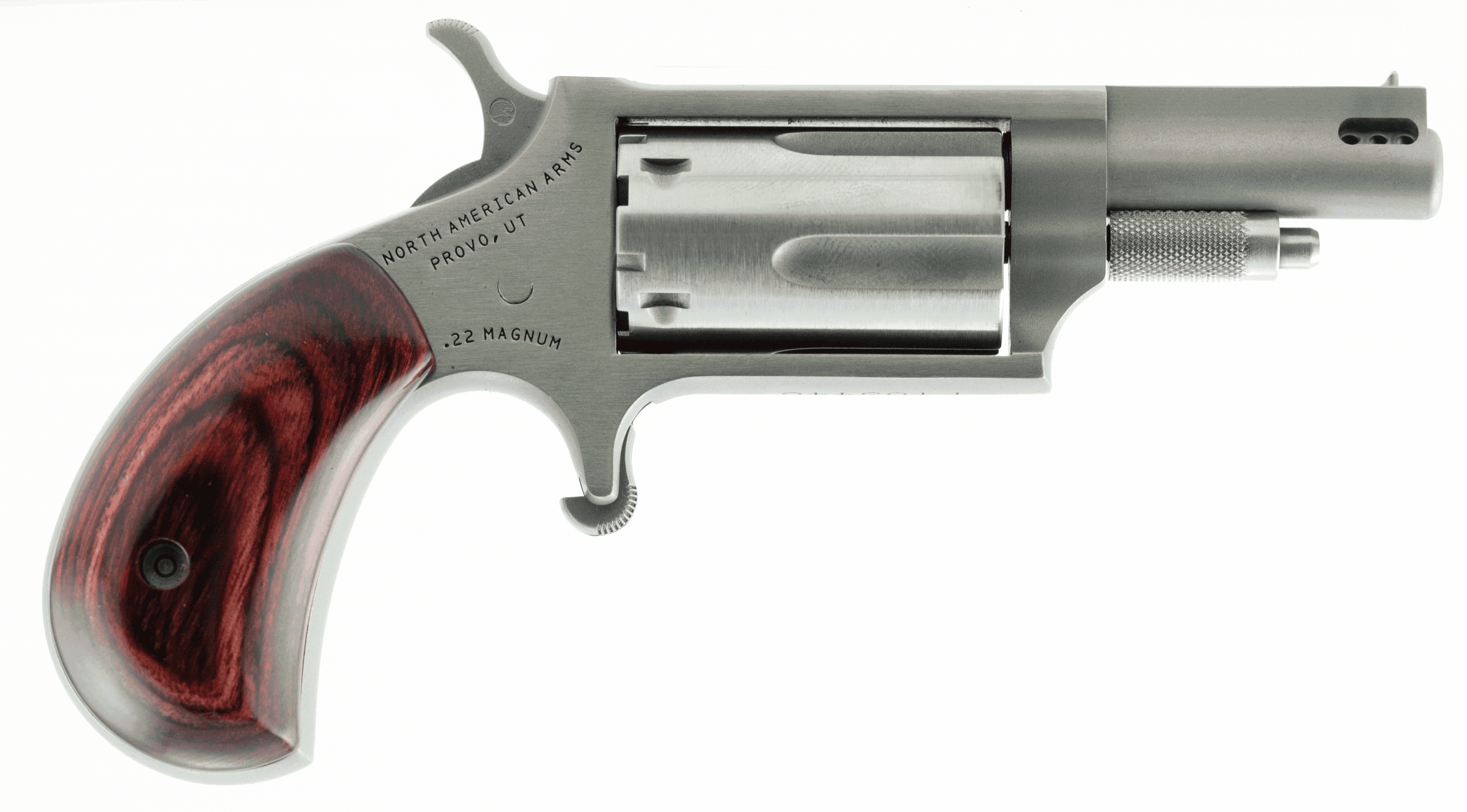 North American Arms 22MCP Mini-Revolver 22 LR or 22 WMR Caliber with 1. ...
