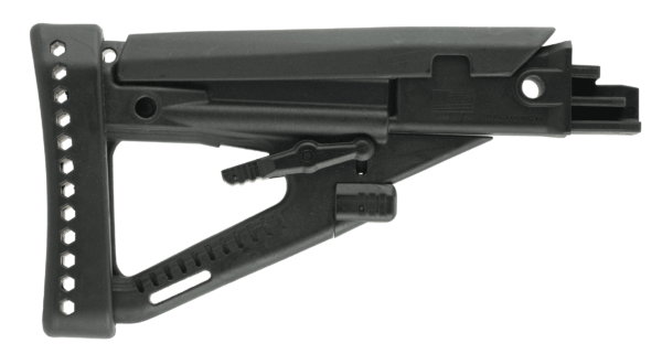Archangel AA123 OPFOR Buttstock Black Synthetic 4 Position Adjustable for AK-Platform