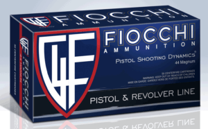 Fiocchi 44A500 Shooting Dynamics 44 Rem Mag 240 gr Jacketed Soft Point (JSP) 50rd Box