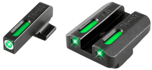 Meprolight USA 215163101 Tru-Dot Black | Green Tritium Front Sight Green Tritium Adjustable Rear Sight