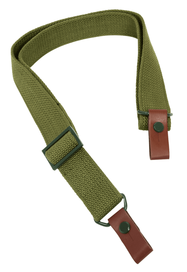 Aim Sports AOPS01G One Point Sling made of Green Elastic Webbing with 26″ OAL  1.25″ W & Bungee Design for Rifles