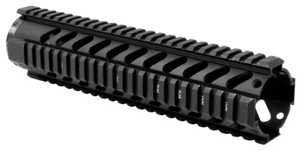 Aim Sports MT061 AR Handguard 10″ Mid-Length Style Made of Aluminum with Black Anodized Finish & Quad Rail