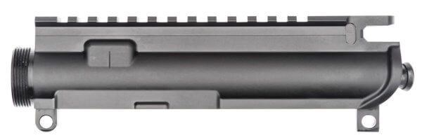Spikes SFT50M4 Flat Top Stripped Upper Multi-Caliber 7075-T6 Aluminum Black Anodized Receiver for M4 Platform