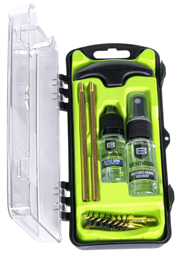 Breakthrough Clean BTECC22 Vision Series Cleaning Kit 22 Cal Pistol/10 Pieces Multi-Color