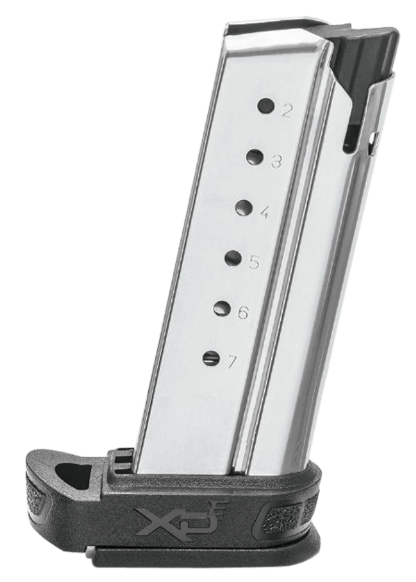 Springfield Armory XDE5006H XD-E 6rd Extended Floorplate 45 ACP Springfield XD-E Stainless Steel