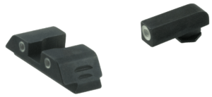 AmeriGlo GL5101 i-Dot Sight set for Glock Black | Green Tritium with White Outline Front Sight Green Tritium i-Dot Rear Sight