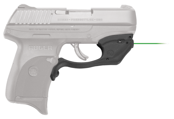 Crimson Trace LG416G Laserguard 5mW Green Laser with 532nM Wavelength & Black Finish for Ruger LC 9/380 LC9s EC9s