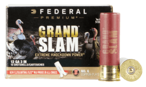 Federal PFCX157F4 Premium Grand Slam 12 Gauge 3″ 1 3/4 oz 4 Shot 10 Rd Box / 5 Cs