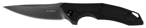 Kershaw 1170 Method 3″ Folding Drop Point Plain Black Oxide Blackwash 8Cr13MoV SS Blade Black G10 Handle Includes Pocket Clip