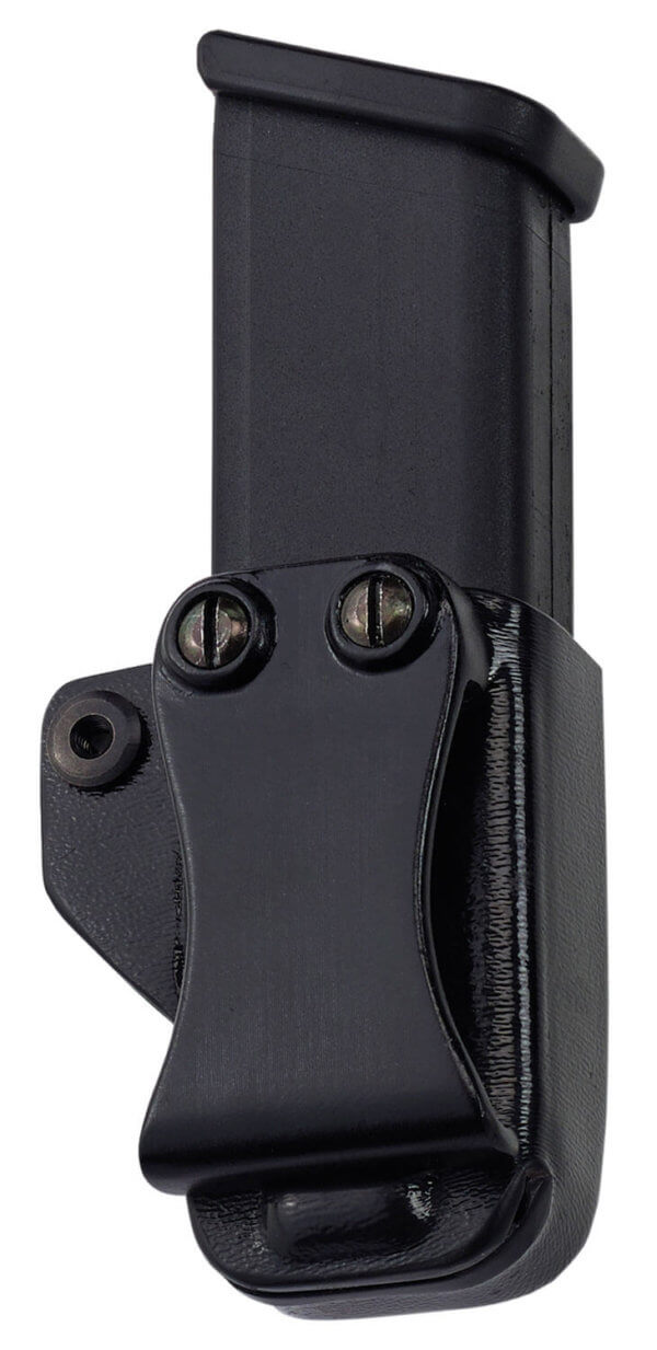 Galco KS24 Single Mag Carrier Black Kydex Belt Clip Compatible w/ Glock 22 Belts 1.75″ Wide Ambidextrous Hand
