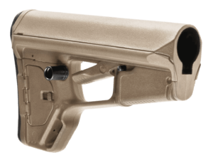 Magpul MAG378-FDE ACS-L Carbine Stock Flat Dark Earth Synthetic for AR-15 M16 M4 with Mil-Spec Tube (Tube Not Included)