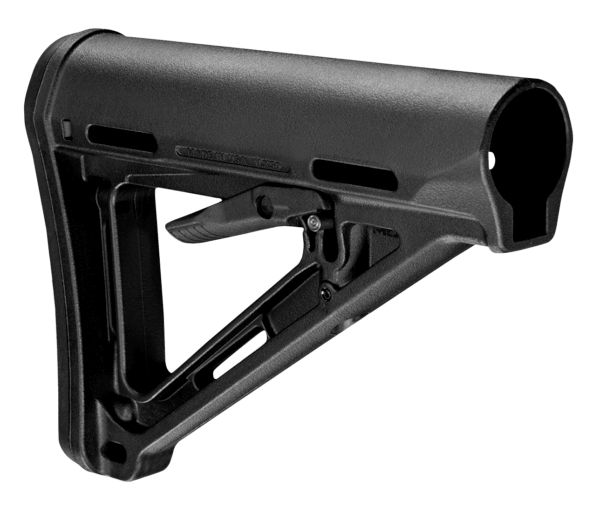 Magpul MAG400-BLK MOE Carbine Stock Black Synthetic for AR-15 M16 M4 Mil-Spec Tube (Tube Not Included)