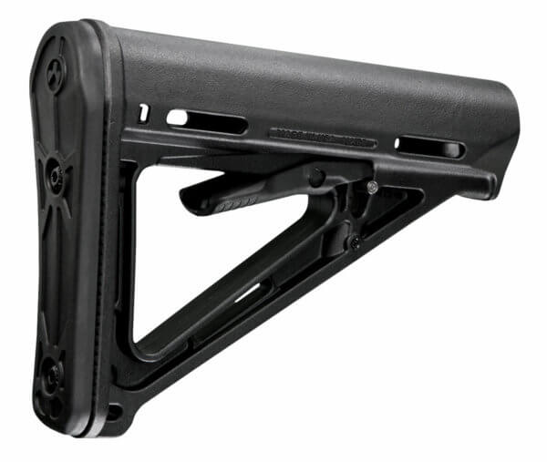 Magpul MAG400-BLK MOE Carbine Stock Black Synthetic for AR-15 M16 M4 Mil-Spec Tube (Tube Not Included)