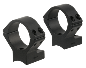 Konus 7416 Scope Ring Set Quick Release For Rifle Air Gun .22″ Grooved Receiver Medium 1″ Tube Matte Black Steel