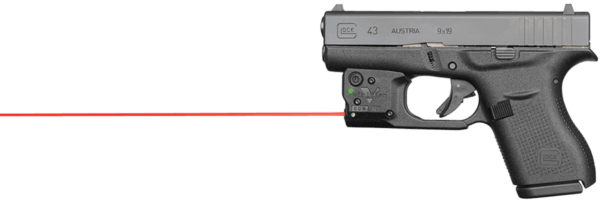Viridian 9200037 Reactor R5-R Gen 2 Red Laser compatible with Glock 43 Trigger Guard Instant-On Holster