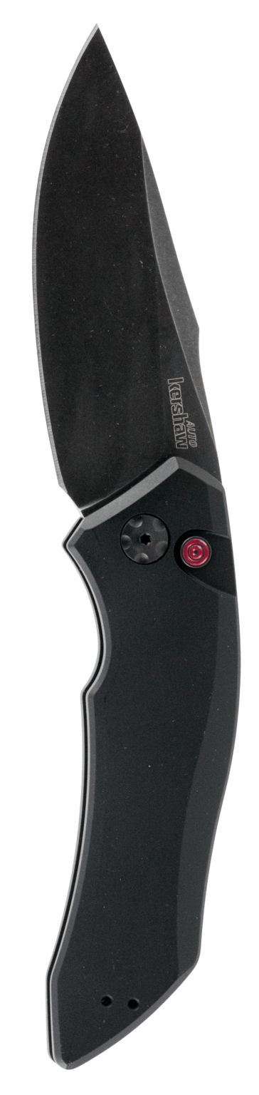 Kershaw 7500BLK Launch 4 1.90″ Folding Spear Point Plain Black DLC CPM 154 SS Blade Black Aluminum Handle Includes Pocket Clip