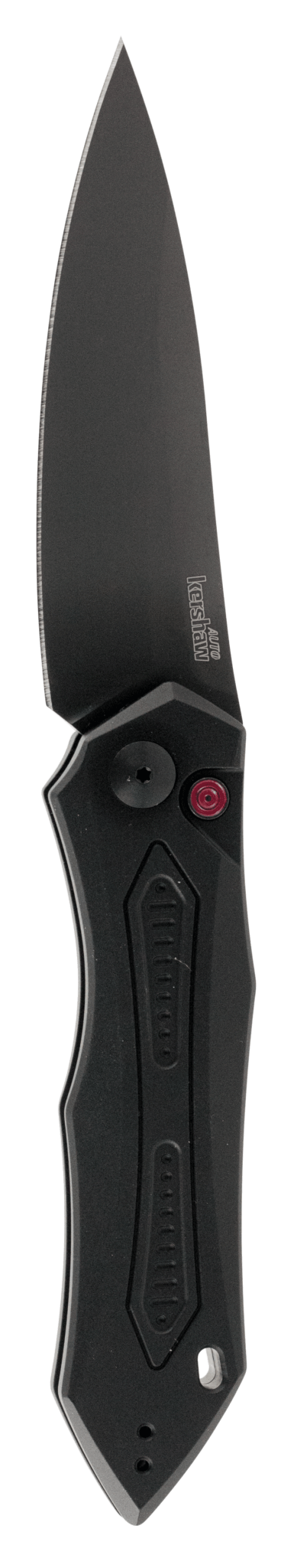 Kershaw 7800BLK Launch 6 3.75″ Folding Drop Point Plain Black DLC CPM 154 SS Blade Black Anodized Aluminum Handle Includes Pocket Clip