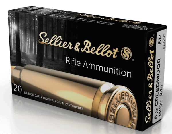 Sellier & Bellot SB65C Rifle  6.5 Creedmoor 140 gr Soft Point 20rd Box