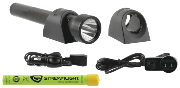 Streamlight 20703 SL-20L Black Anodized Aluminum White LED 60/225/450 Lumens 529 Meters Range