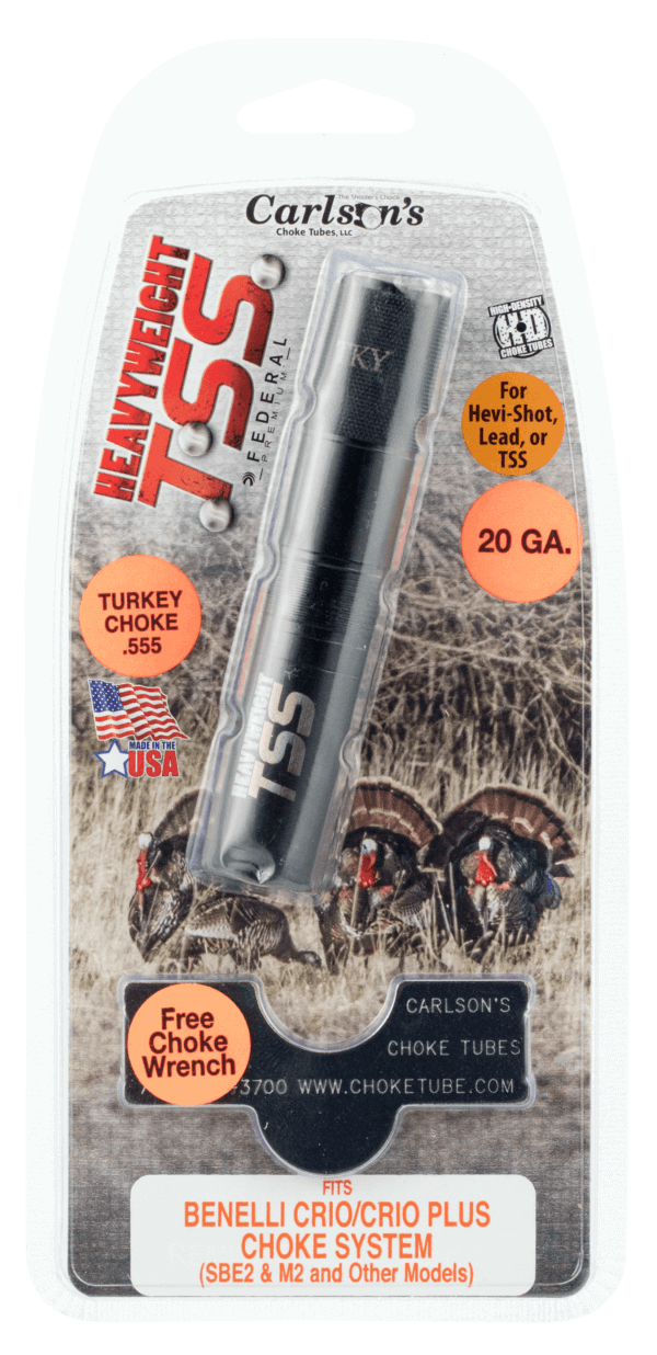 Carlson’s Choke Tubes 38018 TSS Turkey 38018 20 Gauge Turkey 17-4 Stainless Steel