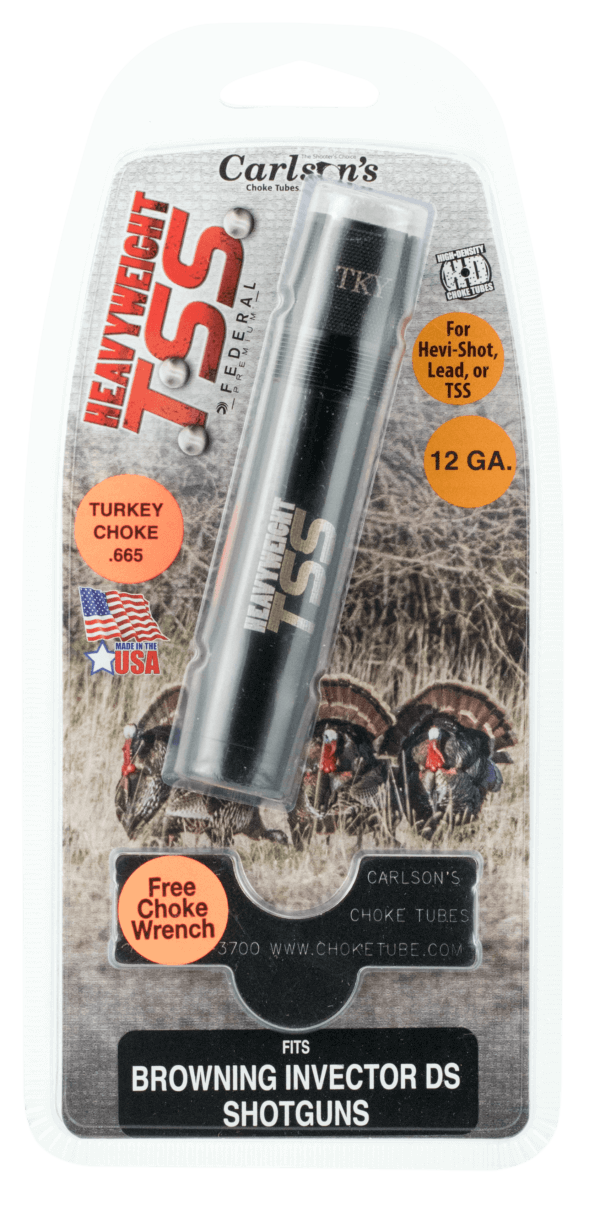 Carlson’s Choke Tubes 67002 Extended Turkey  12 Gauge Turkey 17-4 Stainless Steel