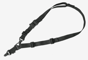 Magpul MAG513-GRY MS1 Sling 1.25″ W x 48″- 60″ L Adjustable Two-Point Gray Nylon Webbing for Rifle