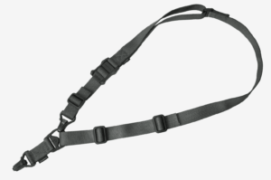 Magpul MAG515-BLK MS3 Single QD Sling GEN2 1.25″ W Adjustable One-Two Point Black Nylon Webbing for Rifle