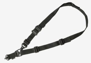 Magpul MAG515-BLK MS3 Single QD Sling GEN2 1.25″ W Adjustable One-Two Point Black Nylon Webbing for Rifle