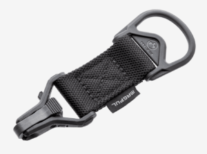 Magpul MAG516-BLK MS1/MS3 Sling Adapter made of Steel with Black Melonite Finish Polymer Hardware Nylon 1.25″ Webbing & Two to One-Point Design for AR-15 M4 & M16