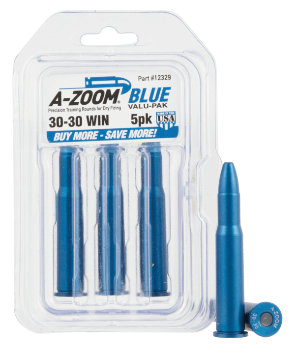 A-Zoom 12329 Rifle Training Rounds 30-30 Win 5 Pkg.