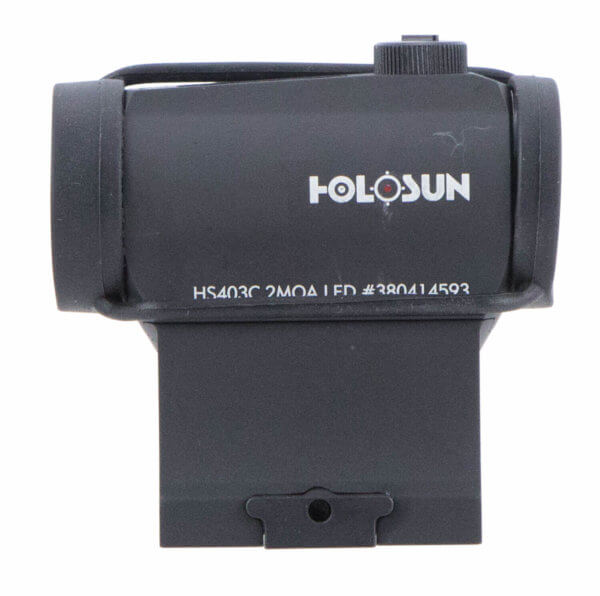 Holosun HS403C HS403C Black Anodized 1x 20mm 20mm Tube 2 MOA Red Dot Reticle 2 MOA Dot Carbine/Rifle