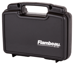 Flambeau 1011 Safe Shot Pistol Case 9.75″ L x 6″ W x 2.75″ D Polymer Black