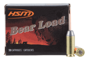 HSM 10MM9N20 Bear Load Hunting 10mm Auto 200 gr Round Nose Flat Point (RNFP) 20rd Box