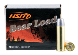 HSM 454C4N20 Bear Load Hunting 454 Casull 325 gr Wide Flat Nose (WFN) 20rd Box
