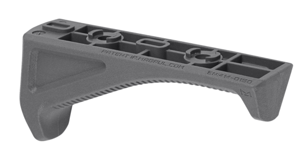 Magpul MAG598-GRY M-LOK AFG Gray Polymer Angled Foregrip for AR-Platform