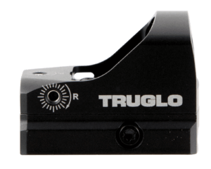TruGlo TG-TG8230B Triton Black Anodized 1x 30mm 5 MOA Illuminated Tri-Color Dot Reticle Clamshell Packaging