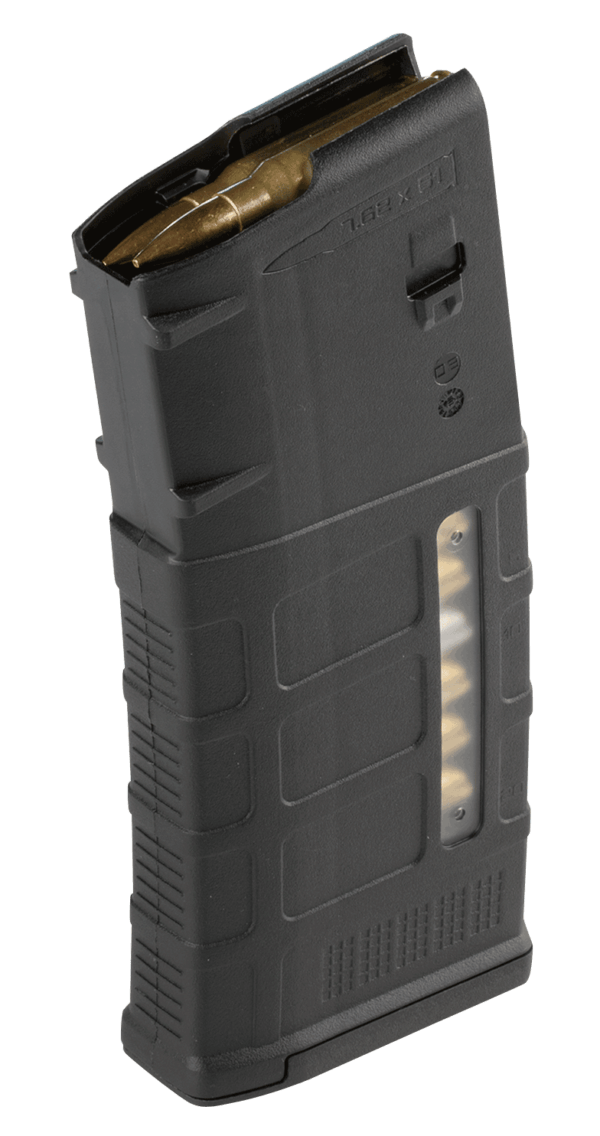 Magpul MAG577-BLK PMAG GEN M3 Black Detachable with Capacity Window 25rd 308 Win 7.62x51mm NATO for AR-10 M110 SR25