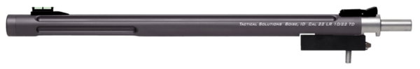 Tactical Solutions 1022TDGMG X-Ring Barrel 22 LR 16.5″ Ruger 10/22 Takedown, TacSol X-Ring TD VR Aluminum Gray