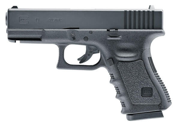 Glock Air Pistol 2255200 Glock 19 Gen3 CO2 177 BB 16rd Black Frame Black Polymer Grip