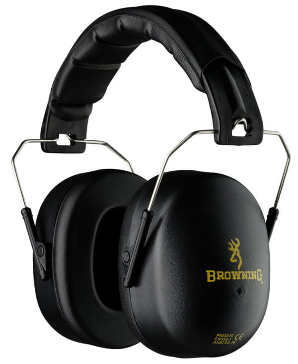 Browning 126368 Range Kit Earmuff/Plugs/Glasses 27/31 dB Black