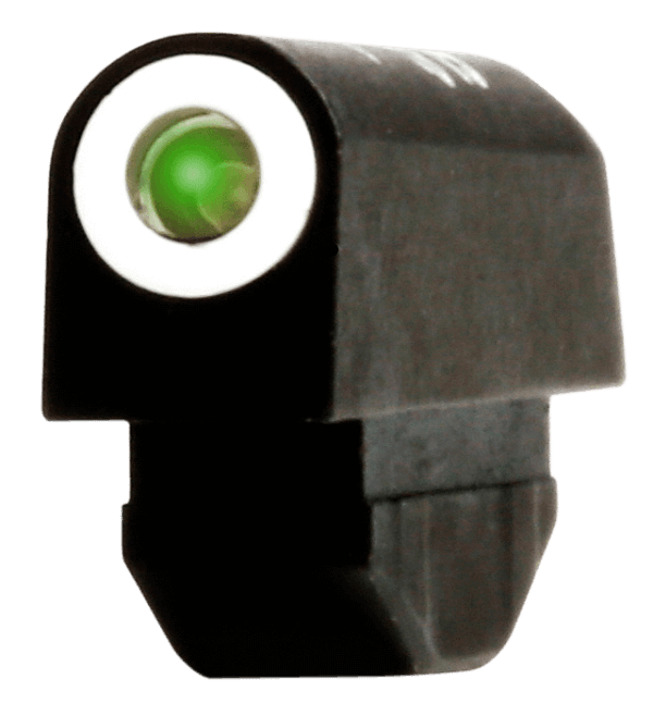 XS Sights RV0001N3 Big Dot Revolver Front Sight- Smith & Wesson  Black | Green Tritium White Outline Front Sight