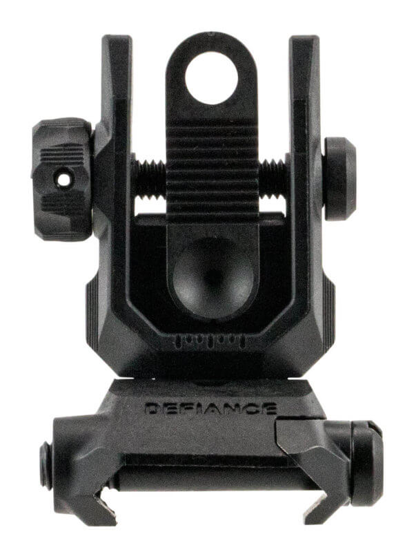 Kriss USA DAPRSBL00 Defiance Flip-Up Sights Rear AR Rifle Polymer Black