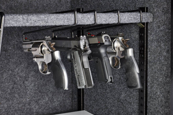 Hornady 95870 Universal Handgun Hangers Hangers Black Steel 4 Pack