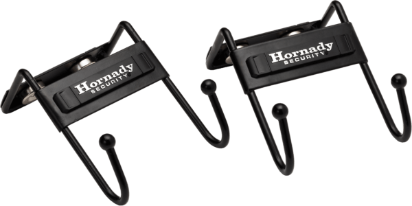 Hornady 95911 Magnetic Safe Hook Metal Black 2 Pack