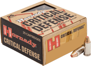 Hornady 90063 Critical Defense Personal Defense 32 ACP 60 gr Hornady Flex Tip eXpanding (FTX) 25rd Box