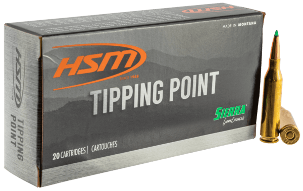 HSM 24321N Tipping Point Hunting 243 Win 90 gr Sierra GameChanger 20rd Box