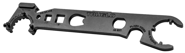 TruGlo TG973B Armorer’s Wrench Black Steel AR Platform Firearm