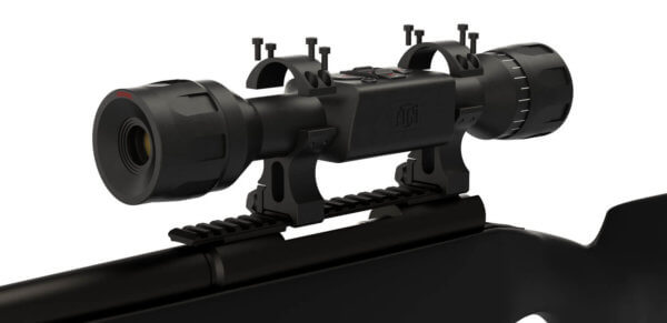 ATN TIWSTLT136X THOR LT 160 Thermal Rifle Scope Black Anodized 3-6x 19mm Multi Reticle 160×120 60 Hz Resolution