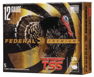Federal PTSSX191F9 Premium Heavyweight TSS 12 Gauge 3.5″ 2 1/2 oz 7,9 Shot 5rd Box